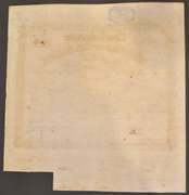 April 1 1863 $500 Confederate States Of America Coupon Bond