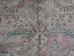 Semi Antique Persian Tabriz 9.7x12.11