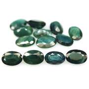 Heated only! 7.36ct oval cut Sapphire set