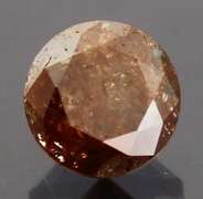 Eye catching .84ct smooth cut chocolate Diamond solitaire