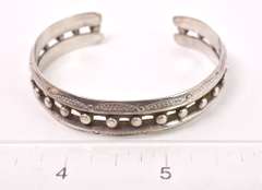 Heavy Bracelet in Sterling Silver