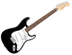 The Pussycat Dolls Kimberly Wyatt Autographed Signed Guitar ACOA