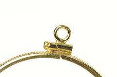 14K Yellow Gold 1 Oz. Chinese Gold Panda Coin Holder Pendant