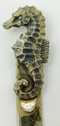 Vintage Sterling Sea Horse Book Mark