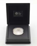 2012 United Kingdom 10 Pounds London Olympic Games 5 Oz Silver - BOX