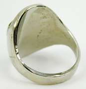 Men's Turquoise/Coral Thunderbird Ring, 11