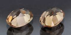 Beautifully matched 2.97ct Imperial Topaz pair