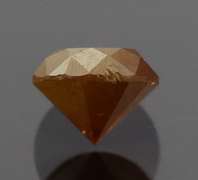 Eye catching .37ct smooth cut chocolate Diamond solitaire