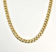 Heavy 14k Standard Link Necklace