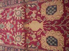 Handmade Indo Agra Design 3.11x6.2