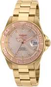 Invicta Rose Gold Dial Automatic, New In Box.