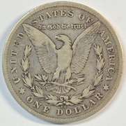 Key date 1878-CC Morgan Silver Dollar. First-year issue