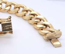 Incredible 18kt Yellow Gold Miami Cuban Link Bracelet