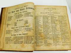 1828 Martin Luthers German Leather Bible