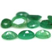 Oval cut 8.02ct Zambian Emerald set