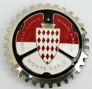 Monte Carlo Large Enameled Belt Buckle