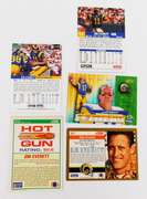 5 Jim Everett, Rams Football Cards