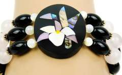 Lee Sands Vintage Gemstone Bracelet