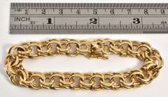 Heavy Estate Charm Bracelet