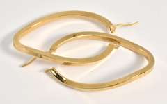 Fashionable Wavy Hoop Earrings