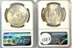 Great NGC MS64 1884-O & 1885 Morgan Silver Dollars