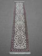 Handmade Kashan Design Runner 2.6x12.1