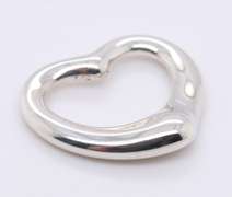 Tiffany & Co Elsa Peretti Open Heart Pendant