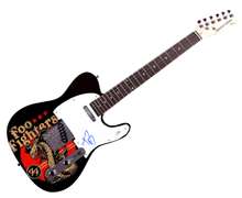 Foo Fighters Dave Grohl Autographed Signed Custom Graphics Photo Guitar ACOA