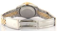 Rolex Datejust 2 Tone 31mm Diamond Dial Bezel Watch
