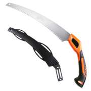 350mm Steel Sharp Blade 3 Sided Razor Teeth Curved Saw