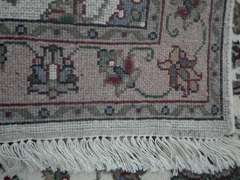 Handmade Kashan Design Runner 2.6x12.1