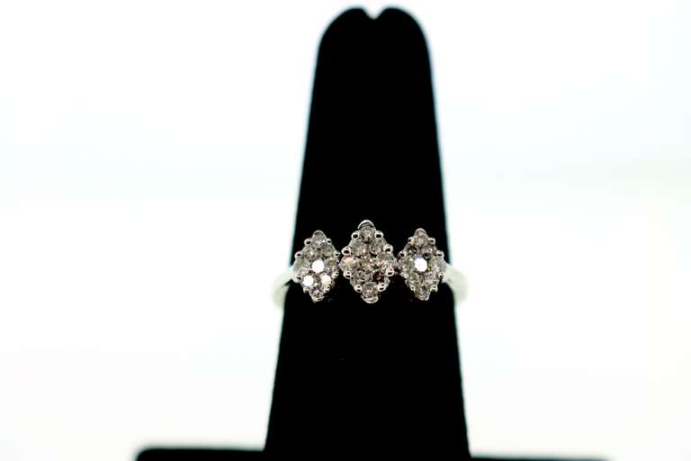 LADIES PAST, PRESENT, FUTURE DIAMOND RING