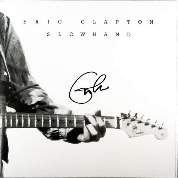 Eric Clapton Autographed Facsimile Signed Record Album LP