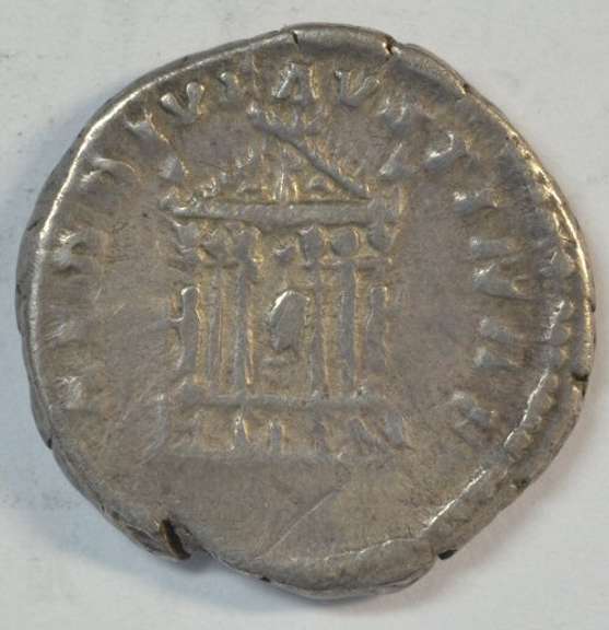 Nice Faustina Senior Roman Silver Denarius, 138-161 AD