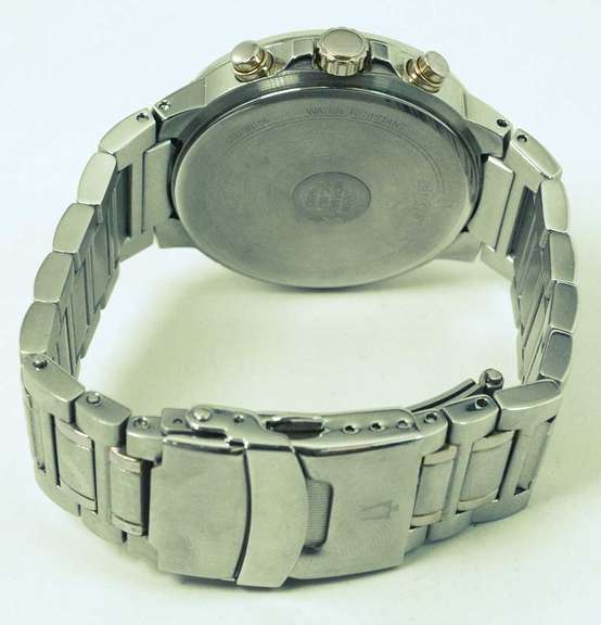 Bulova Diamond Accented Chronograph. Pre-Owned.