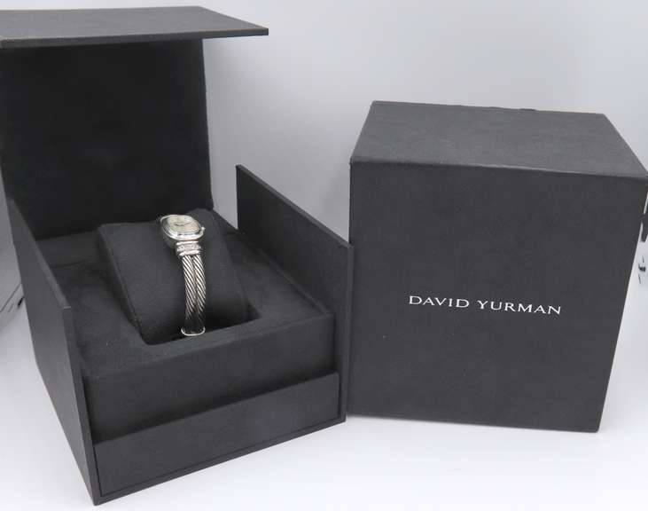 Vinatge David Yurman Diamond Bangle Watch