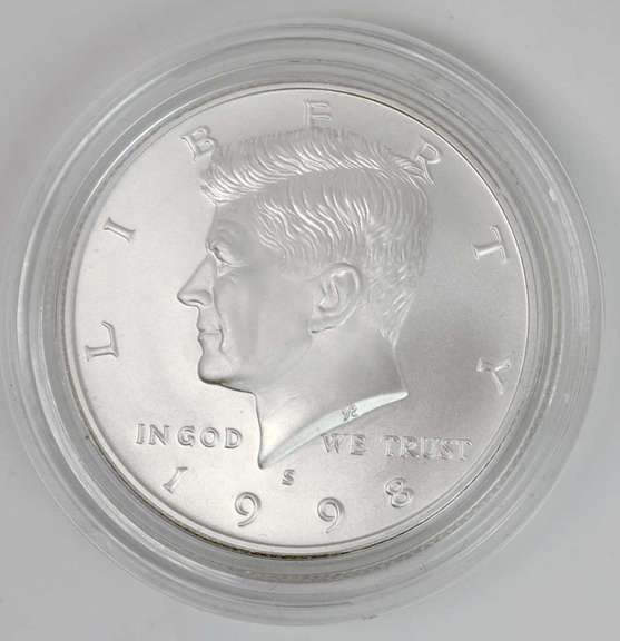 1998-S Kennedy Half Dollar Satin Finish.