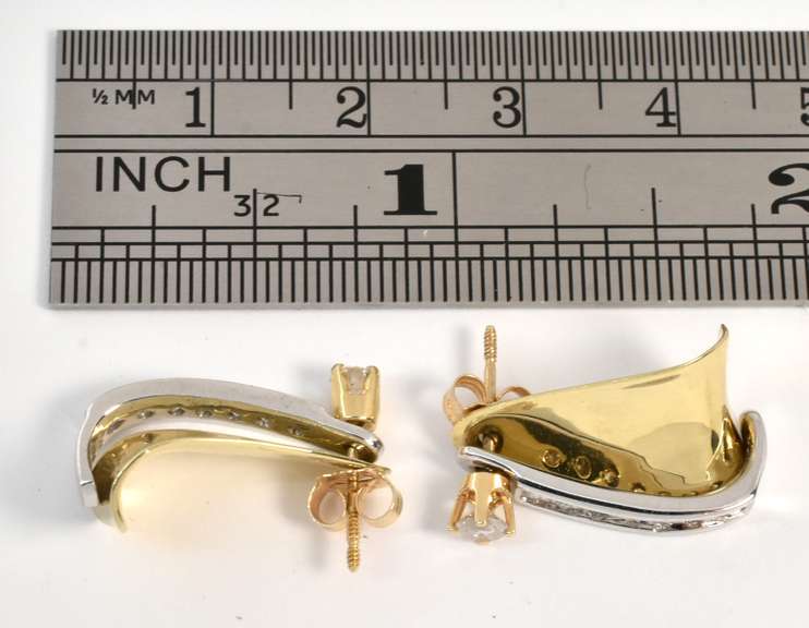 Diamond Studs with Jackets