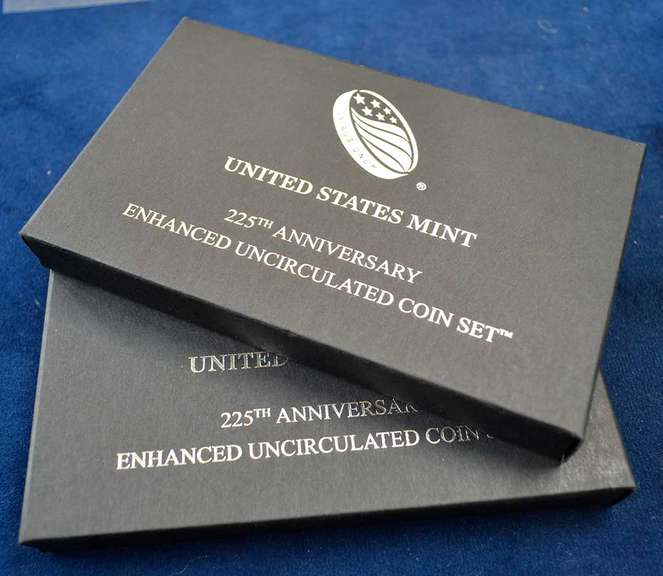 225th Anniversary Enhanced Uncirculated Coin Sets Lot Of 2