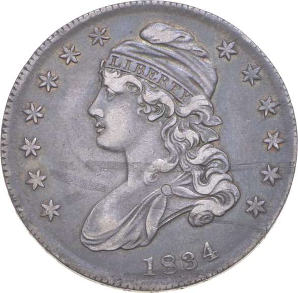 1834 Capped Bust Half Dollar - O-112