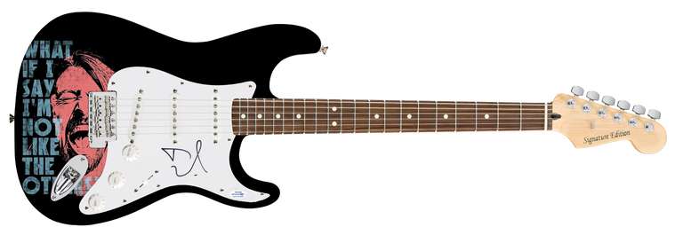 Dave Grohl Autographed Signed Custom Photo Graphics Guitar ACOA