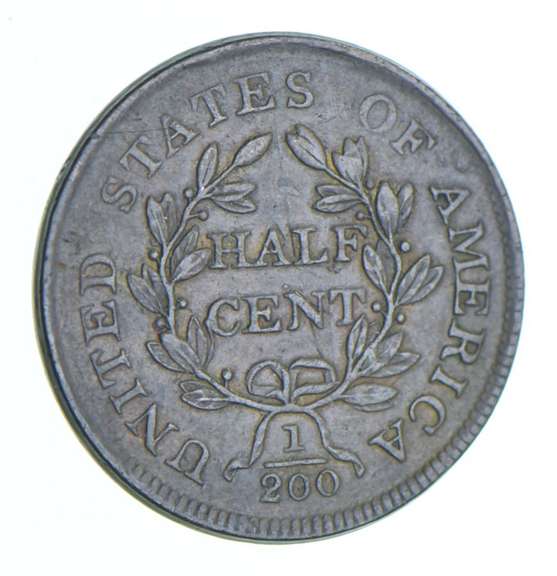 1804 Draped Bust Half Cent