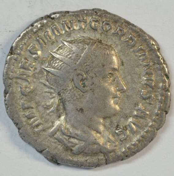 Nice Gordian III Roman Silver Antoninianus, 238-244 AD