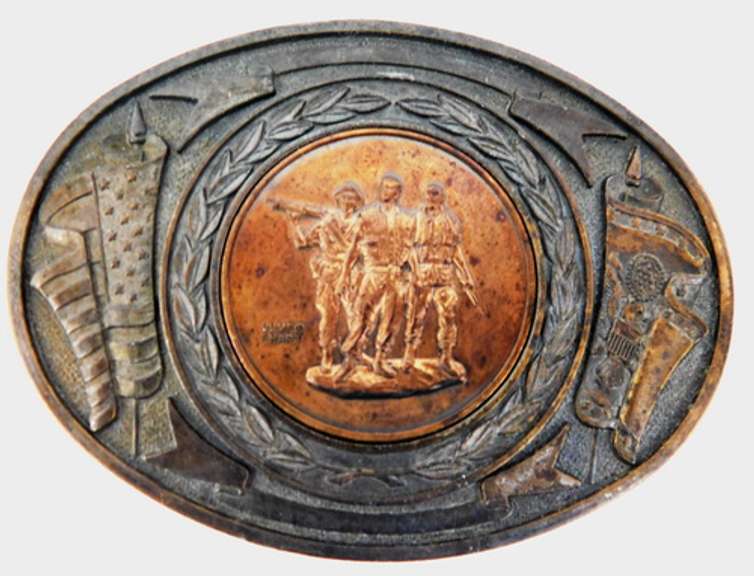 Vintage VVMF Vietnam Belt Buckle