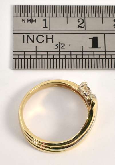 Pear Shaped Diamond Fashion Ring