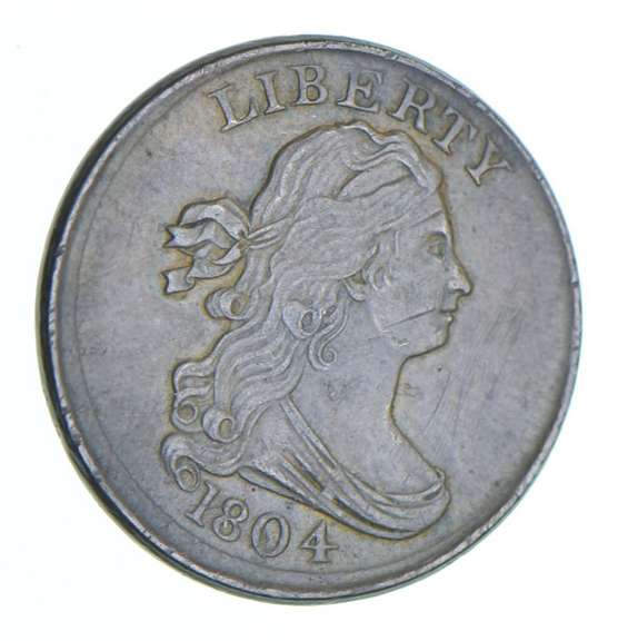 1804 Draped Bust Half Cent