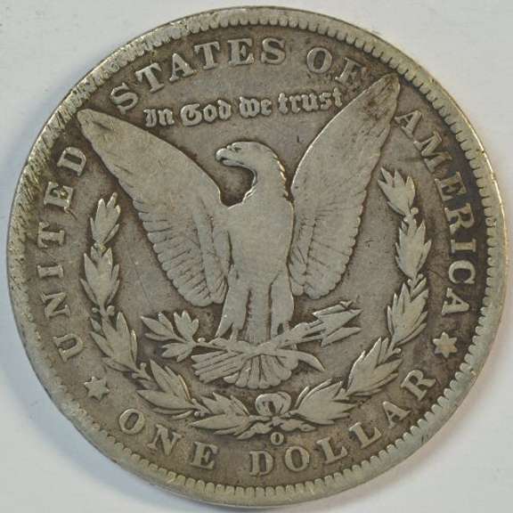Rare key date 1893-O Morgan Silver Dollar