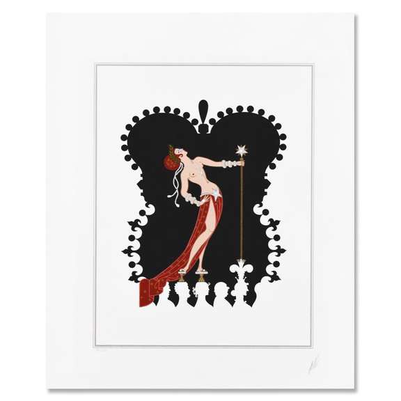 Erte (1892-1990), "Pride" Limited Edition Serigraph, Numbered 94/350 and Hand Signed with Letter of Authenticity