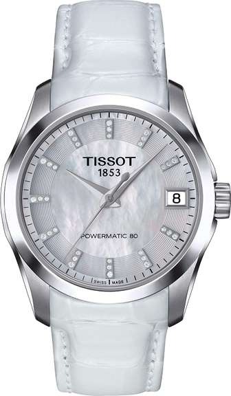 Tissot White Dial Automatic, New In Box.
