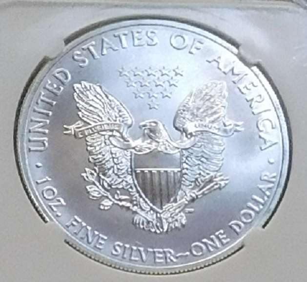 2011 (s) Unc Silver Eagle NGC MS-69